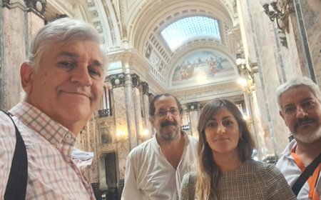 Raúl Licandro participó en reunión parlamentaria y presentó reclamos de Durazno en el Palacio Legislativo