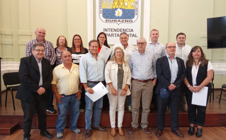 Convenio tripartito para concretar saneamiento entre Intendencia de Durazno, OSE y vecinos de los La Lanera y Moroni