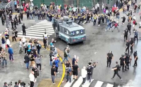 Violentos incidentes se registraron en Buenos Aires