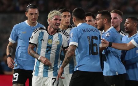 Uruguay enfrenta a Argentina, el clásico de siempre se revive en el Centenario