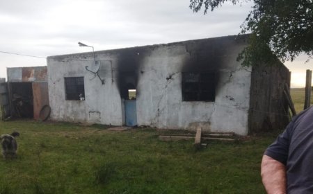 Tacuarembó: otras dos viviendas fueron incendiadas en Cardozo Chico