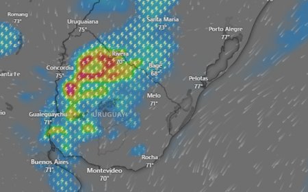 Alertas por tormentas fuertes y puntualmente severas