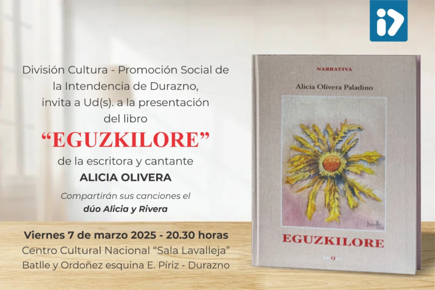 Presentación del libro “Eguzkilore” de Alicia Olivera en la Sala Lavalleja