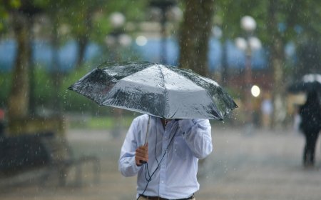 Doble advertencia amarilla por lluvias abundantes y tormentas en varias zonas del país