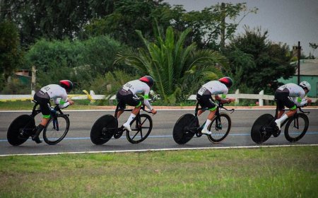 Vuelta Ciclista: El Swift de Brasil ganó la contrarreloj por equipos