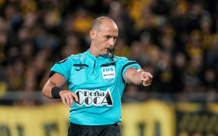 Designaron los árbitros para la fecha 12