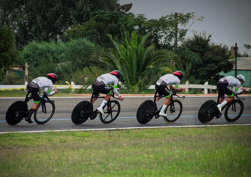 Vuelta Ciclista: El Swift de Brasil ganó la contrarreloj por equipos