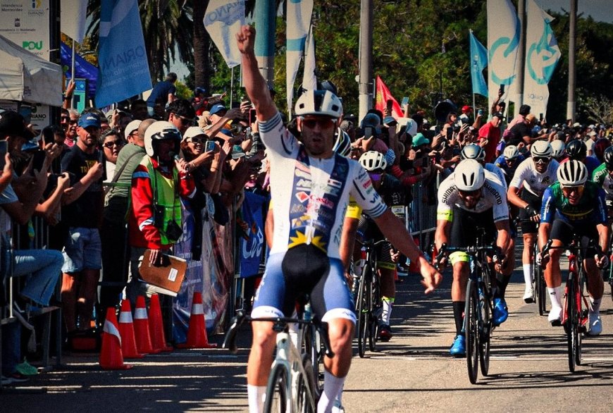 Agustín Alonso ganó la quinta etapa de la Vuelta Ciclista y Rossi es el nuevo malla oro