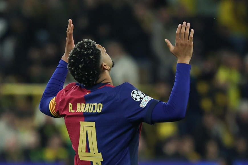 Con Araújo titular y capitán, Barcelona vuelve a semifinales de Champions tras seis años