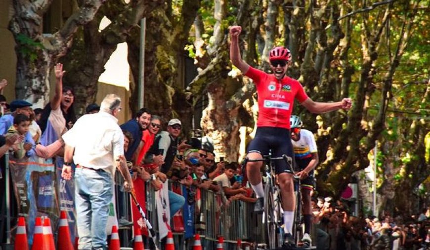Vuelta Ciclista: el brasileño Gabriel Metzger ganó la séptima etapa en Durazno y hay nuevo malla oro