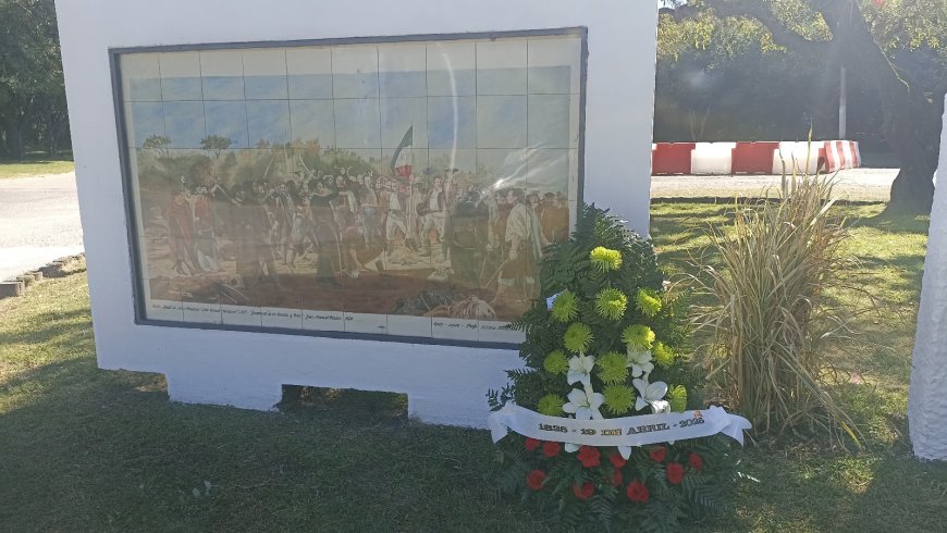 Durazno conmemoró el Bicentenario del Desembarco de los 33 Orientales con una emotiva ceremonia