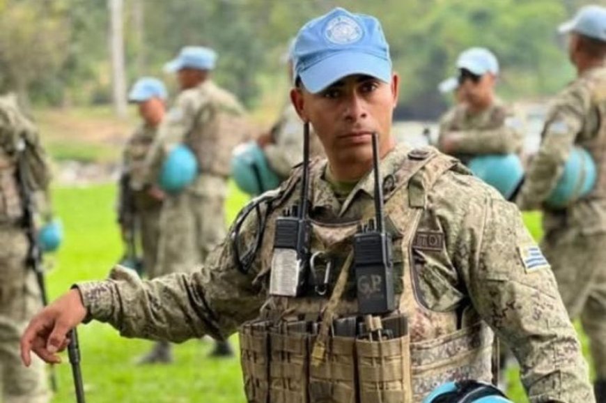 Sargento herido en el Congo volverá a Uruguay este miércoles a continuar su recuperación