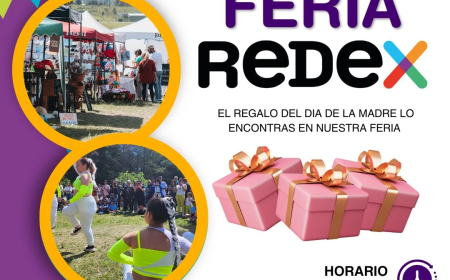 Feria REDEX en el Parque de la Hispanidad: un homenaje especial a las madres