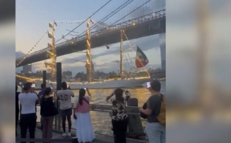 Al menos dos muertos y 20 heridos al chocar un buque escuela mexicano contra el Puente de Brooklyn