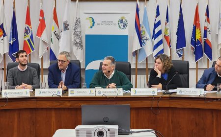 Vidalín presidió sesión del Congreso de Intendentes con foco en vivienda, jornales solidarios y descentralización cultural