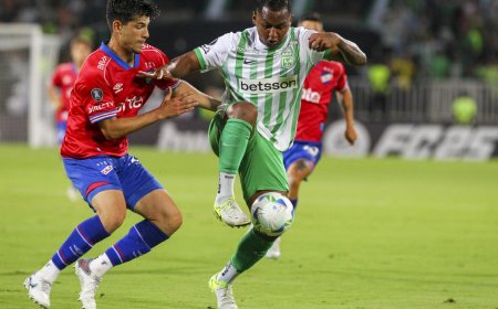 Nacional enfrenta a Atlético Nacional buscando un lugar en Copa Sudamericana