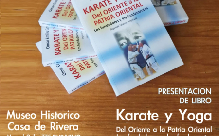 Hoy se presentará el libro 'Karate y Yoga: Del Oriente a la Patria Oriental' en el Museo Casa de Rivera de Durazno