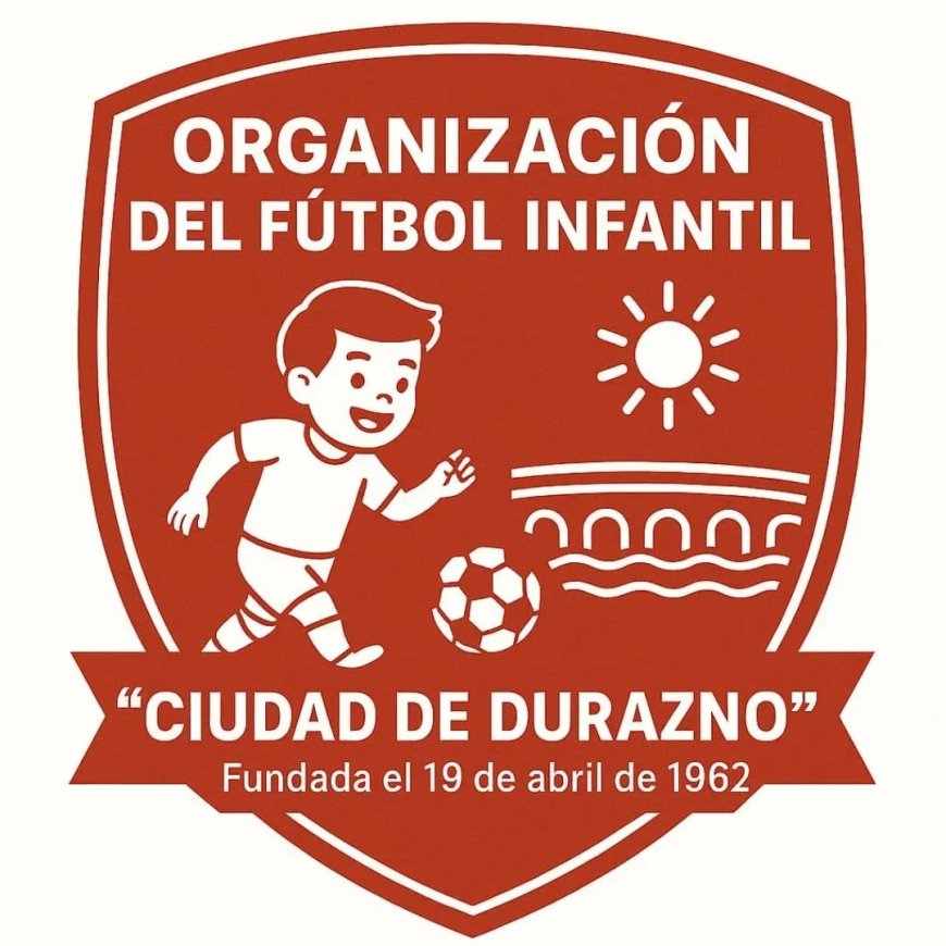 La ex Liga de Fútbol Infantil Ciudad de Durazno estrena nuevo nombre y escudo