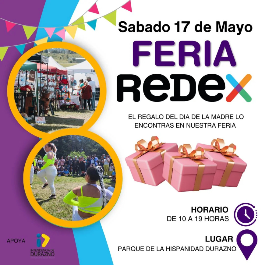 Feria REDEX en el Parque de la Hispanidad: un homenaje especial a las madres