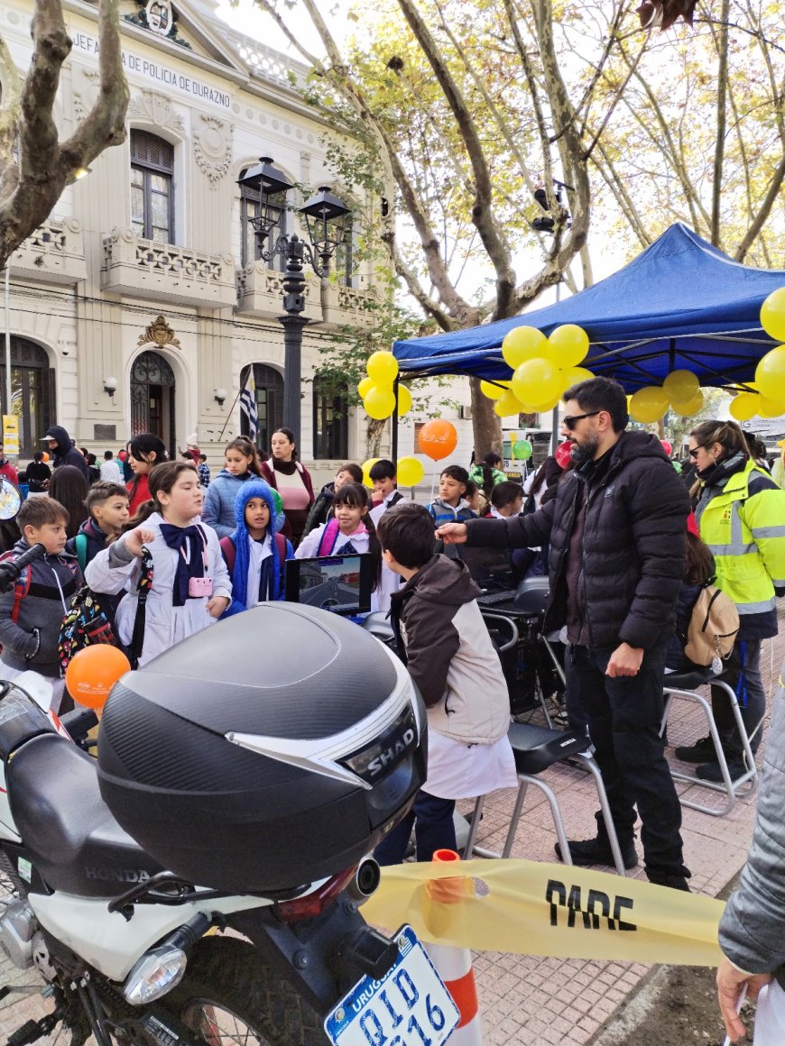 Actividades de la jornada Mayo Amarillo en Durazno
