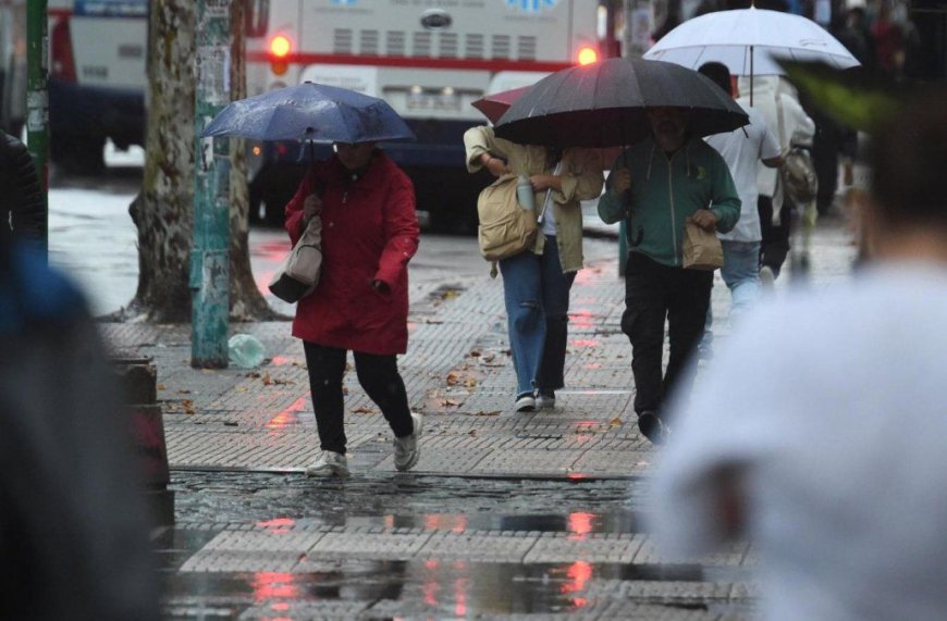 Tormentas, vientos fuertes, lluvia y frío: Inumet emitió aviso especial para el martes