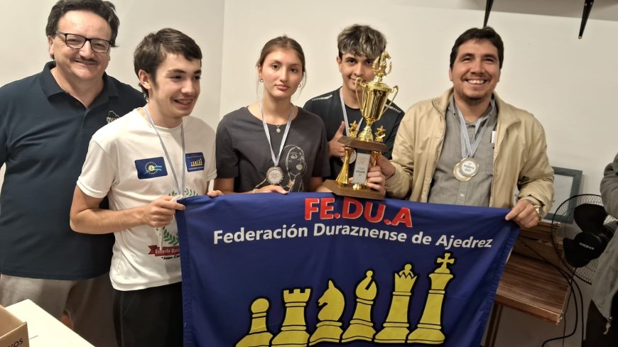 Durazno, Subcampeón en el Torneo de Ajedrez 'Entre Equipos' de Montevideo