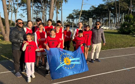 Destacada actuación de la Escuela de Atletismo de Durazno en torneo en Canelones