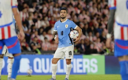 Uruguay perdió 2-0 ante Paraguay y estira la mala racha