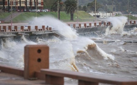 Inumet advierte que continuará el frío pero el viento comenzará a amainar a partir de la madrugada del martes