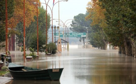 Se incrementa el número de evacuados en Paysandú ante la crecida del Río Uruguay