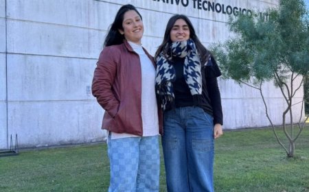 La joven duraznense Kelen Arambillet y su compañera Martina Larrama brillan en el concurso "1 Minuto 1 Derecho"