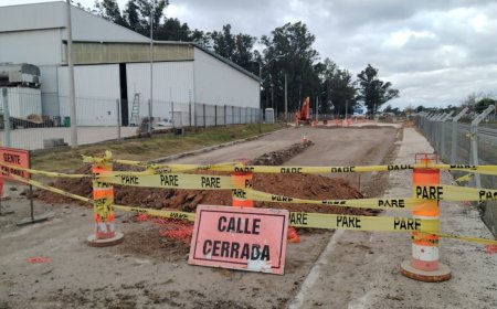 Continúan las obras en calle Líber Seregni: se solicita precaución al circular por la zona