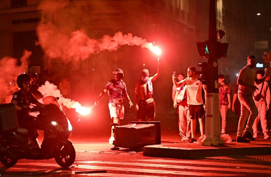 Tres muertos y más de 100 detenidos en incidentes por los festejos del PSG