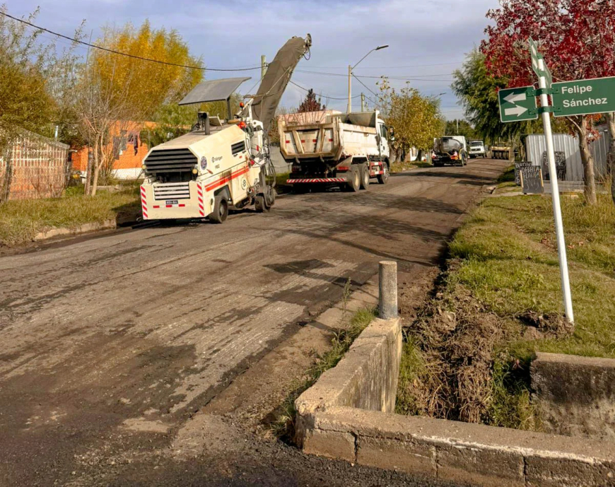 Barrio Durán luce nuevas calles gracias al plan de recuperación vial