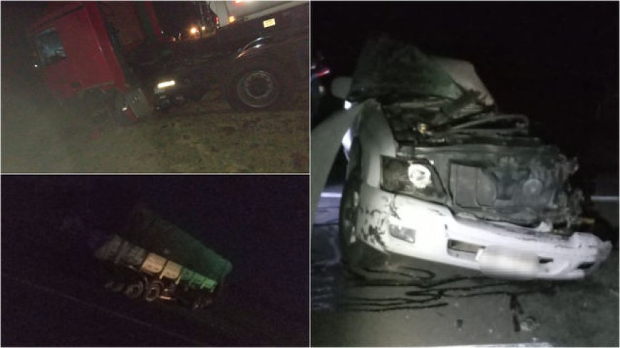 Falleció conductor de camioneta tras chocar frontalmente contra un camión en Lavalleja