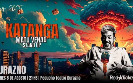 El Pequeño Teatro de Durazno recibe a Matu Venao con su stand up 'Katanga'
