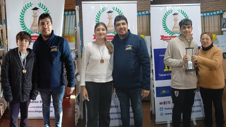 Se realizó la 3.ª Copa Duraznense de Ajedrez