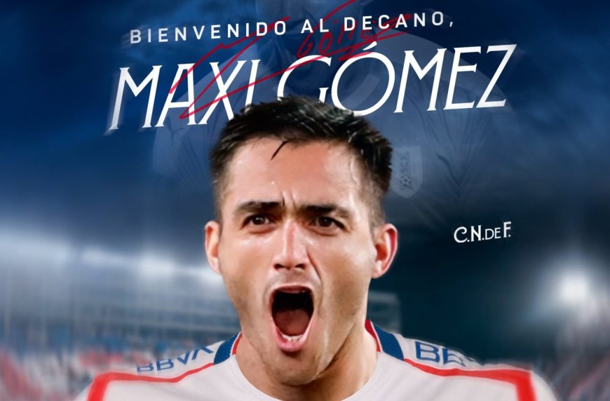 Nacional hizo oficial las llegadas de Maxi Gómez y Matías De Los Santos