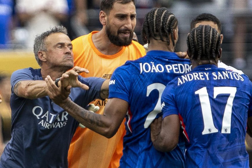 Mundial de Clubes: ¿Qué dijo Luis Enrique de su agresión al brasileño João Pedro?