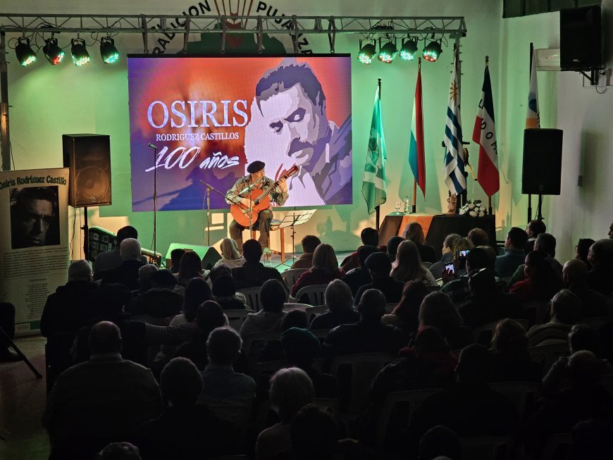 Sarandí del Yí Homenajea a Osiris Rodríguez Castillos en su Centenario