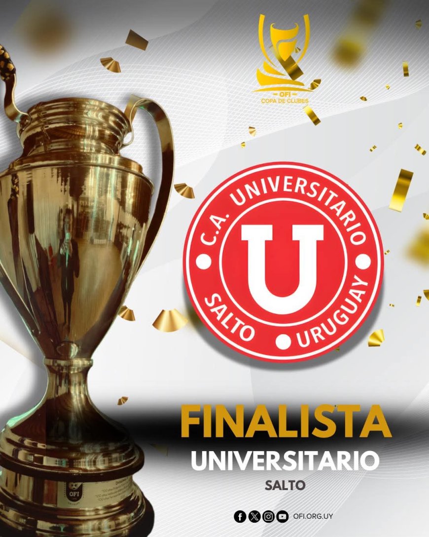 Copa de Clubes OFI: Wanderers cayó 3 a 2 ante Universitario en Salto y quedó afuera de la copa