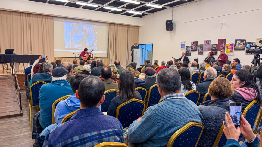 Durazno celebró los 100 años de Osiris Rodríguez Castillos con un emotivo homenaje en la Sala Lavalleja