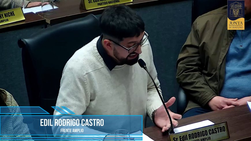 Edil Rodrigo Castro alertó sobre alarmantes cifras de suicidio en Durazno y propuso acciones de prevención