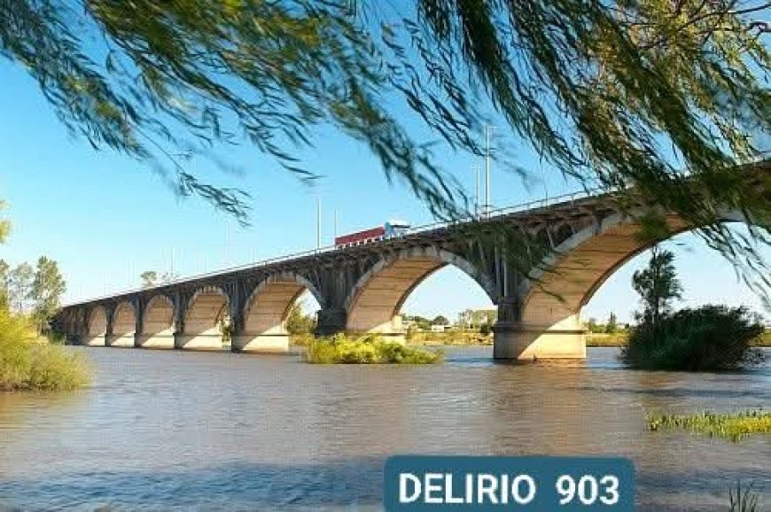 Operativo de búsqueda en el Río Negro tras presunto salto desde el Puente Centenario en Paso de los Toros