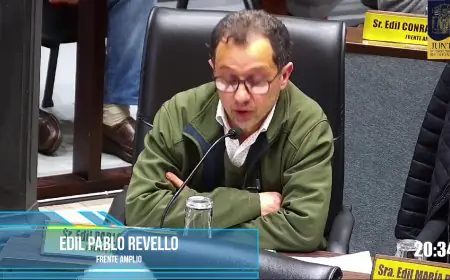 Revello transmitió reclamos vecinales y pidió informe sobre maquinaria de la Intendencia