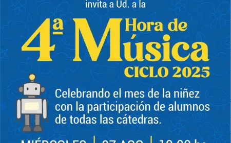El Conservatorio presenta la 4ª Hora de Música del Ciclo 2025