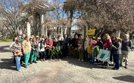 Se realizó la capacitación en poda de rosales en plazas de Durazno