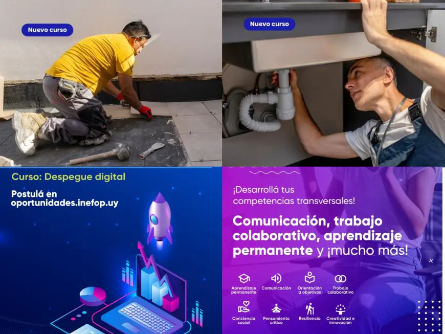 Nuevas oportunidades de capacitación en Durazno y Cerro Chato