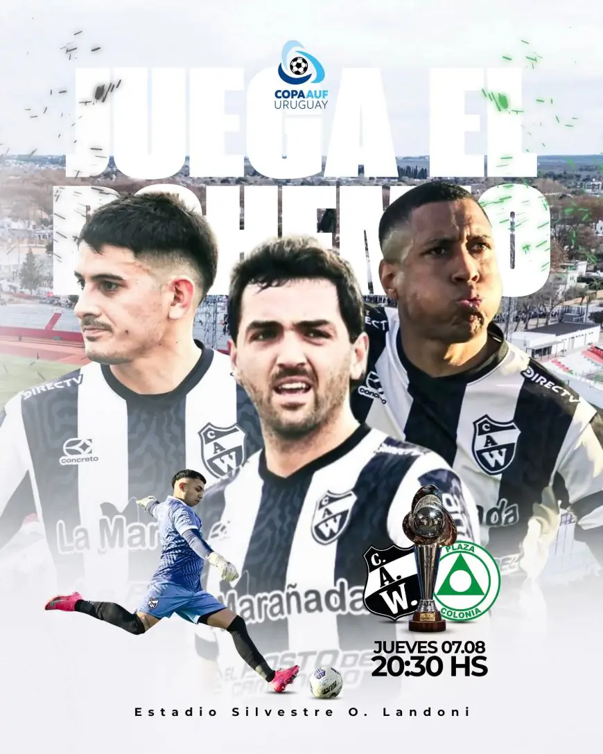 Este jueves juegan Wanderers vs Plaza Colonia en el Landoni