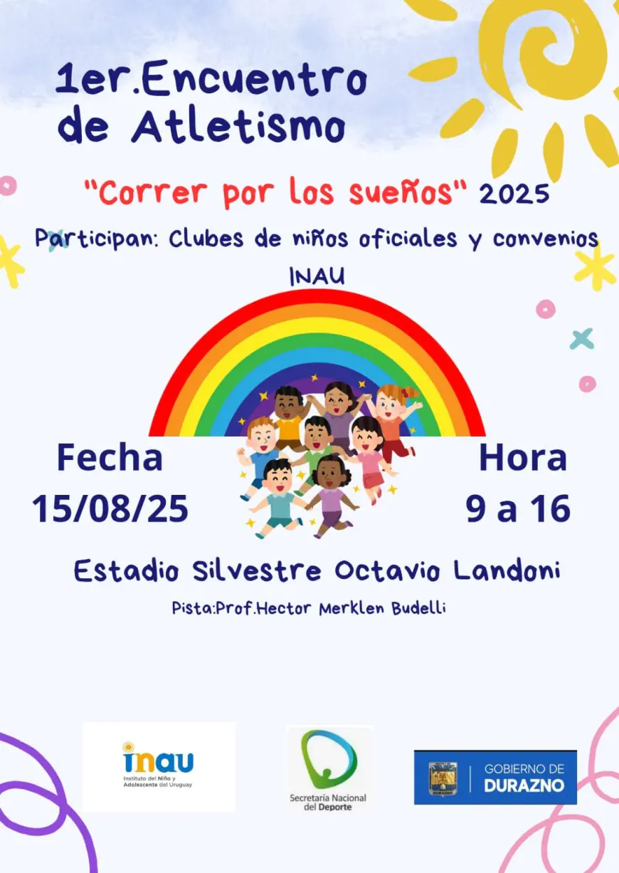 Primer encuentro de atletismo "Correr por los Sueños" 2025